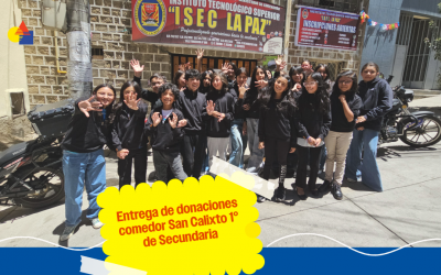 Entrega de donaciones – Comedor San Calixto