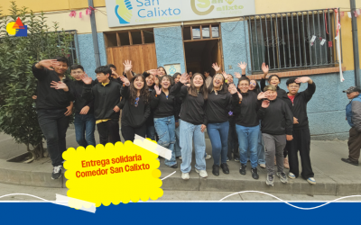 Entrega solidaria – Comedor San Calixto