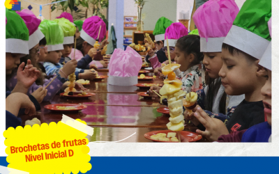 Brochetas de frutas – Nivel Inicial D