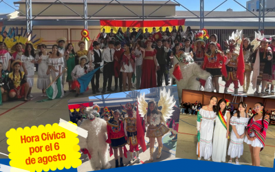 Hora Cívica por el 6 de agosto