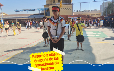 Retorno a clases después de las vacaciones de invierno