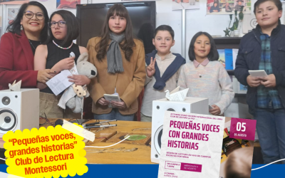 “Pequeñas voces, grandes historias”  Club de Lectura Montessori