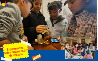 Experimentos sobre el agua en 3° de Primaria