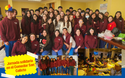 Jornada solidaria en el Comedor San Calixto