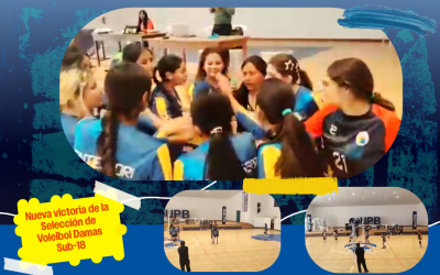 Nueva victoria de la Selección de Voleibol Damas Sub-18