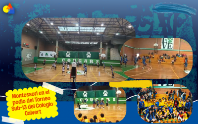 Montessori en el podio del Torneo Sub-13 del Colegio Calvert